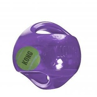 KONG Jumbler Rubber Ball with Hidden Tennis Ball Dog Toy image 2