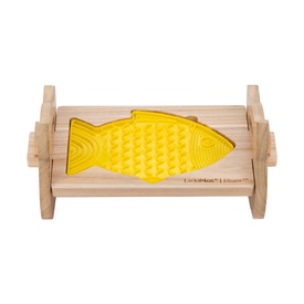 Lickimat Slow Feeder Bowl Wooden Adjustable Elevation Riser for Casper & Felix Lick Mats image 2