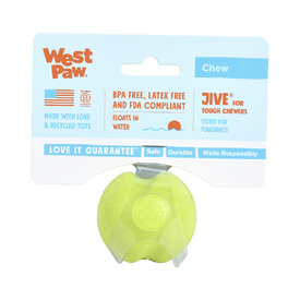 West Paw Jive Zogoflex Fetch Ball Tough Dog Toy image 2