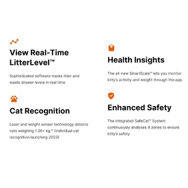 Litter Robot 4 Automatic Cat Litter System in Black or White image 2