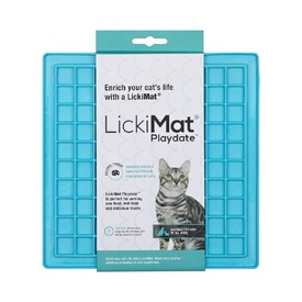 Lickimat Playdate Original Slow Food Licking Mat for Cats image 2