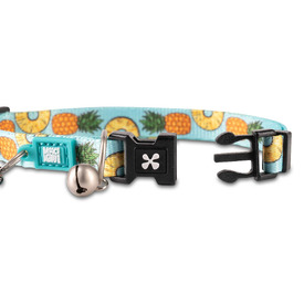 Max & Molly Smart ID Cat Collar - Sweet Pineapple image 2