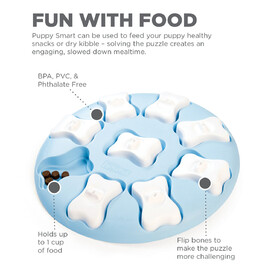 Nina Ottosson Smart Interactive Puzzle Dog Toy for Puppies - Level 1 image 2