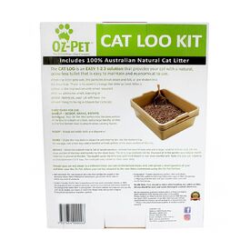Oz Pet Cat Litter System - Sifter Set with Bonus Litter & Scoop - Charcoal image 2