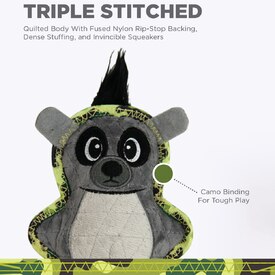 Outward Hound Xtreme Seamz Squeaker Dog Toy - Lemur image 2