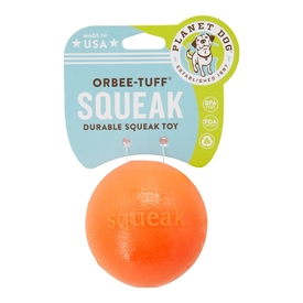 Planet Dog Orbee Tuff Fresh Breath Squeaker Fetch Ball for Dogs image 2