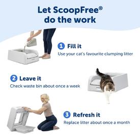 PetSafe ScoopFree Self-Cleaning Cat Litter Box for Clumping Litter - NEW Model image 2