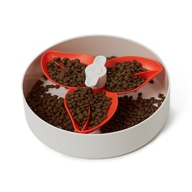 SPIN Interactive Adjustable Slow Feeder for Cats and Dogs - Flower image 2
