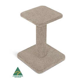 BOSSCAT Nala Premium Cat Scratcher with Claw-Care Carpet Post image 2