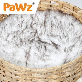 PaWz Cat and Small Dog Enclosed Pet Bed Puppy House with Soft Cushion image 2