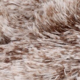 The Nap Nest Bed Super Snuggler Fluffy Calming Bed - Brown image 2