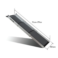 Happy Ride Deluxe Triscope Telescopic Pet Ramp - Compact - Extends to 177cm image 2