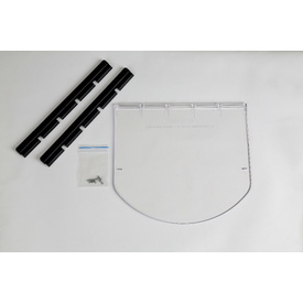 Transcat Large Pet Door for Cats & Small-Med Dogs - For Installation in Glass Doors & Windows image 2