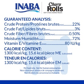Inaba Dog Churu Rolls Snack Chicken & Cheese with Creamy Filling - 48 Rolls image 2
