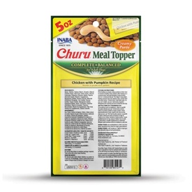 Inaba Dog Churu Meal Topper Treat - Creamy Chicken & Pumpkin Recipe 18 x 48g Tubes image 2