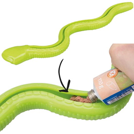 Treat Dispensing  Interactive Snake Dog Toy image 2