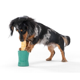 West Paw Funnl Dog Treat & Chew Hiding Toy for Moderate Chewers image 2