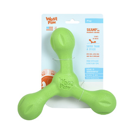 West Paw Skamp Flyer-Inspired Fetch Dog Toy in Bright Colours image 2