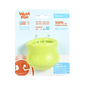 West Paw Toppl Treat Dispensing Wobbling Dog Toy & Food Bowl image 2