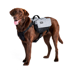 Zippy Paws Dog Backpack in Graphite Grey image 2