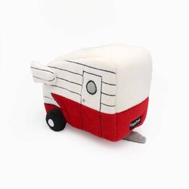 Zippy Paws Interactive Burrow Dog Toy - Retro Camper  image 2