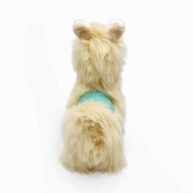 Zippy Paws Wooliez Plush Squeaker Dog Toy - Larry the Llama  image 2