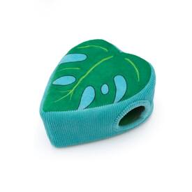 Zippy Paws Zippy Burrow Interactive Dog Toy - 3 Flamingos in Monstera Leaf image 2