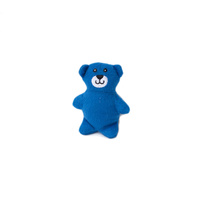 Zippy Paws Hanukkah Burrow Interactive Squeaker Dog Toy - Dreidel Blue Bears image 2