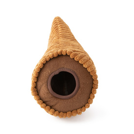 Zippy Paws Fall Harvest Burrow Dog Toy - Cornucopia + 3 Squeaker Veggies image 2