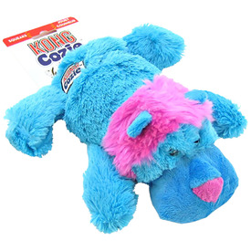 3 x KONG Cozie - Low Stuffing Snuggle Dog Toy - King Lion - Medium image 2