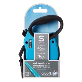 Alcott Flexi-ble Adventure Retractable Tape Dog Leash - Blue image 2