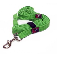 Black Dog Tracking Lead for Recall Training - 11 meters - Regular Width - Pink image 2