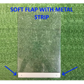 Patiolink Sliding Door Greyhound Door Panel Insert & Flap includes Locking Bracket for Doors up to 2.1m image 2