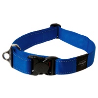 Rogz Utility Side-Release Collar with Reflective Stitching - Blue image 2