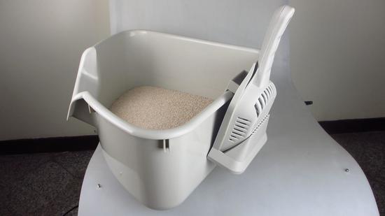 kitty litter scoop holder