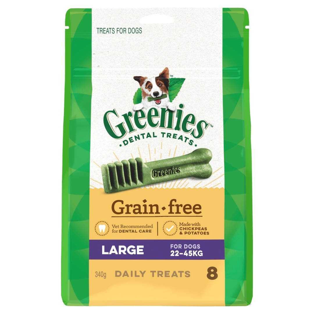 Greenies Grain Free Dental Chew Treats for Dogs - 340g Treat-Paks image 3