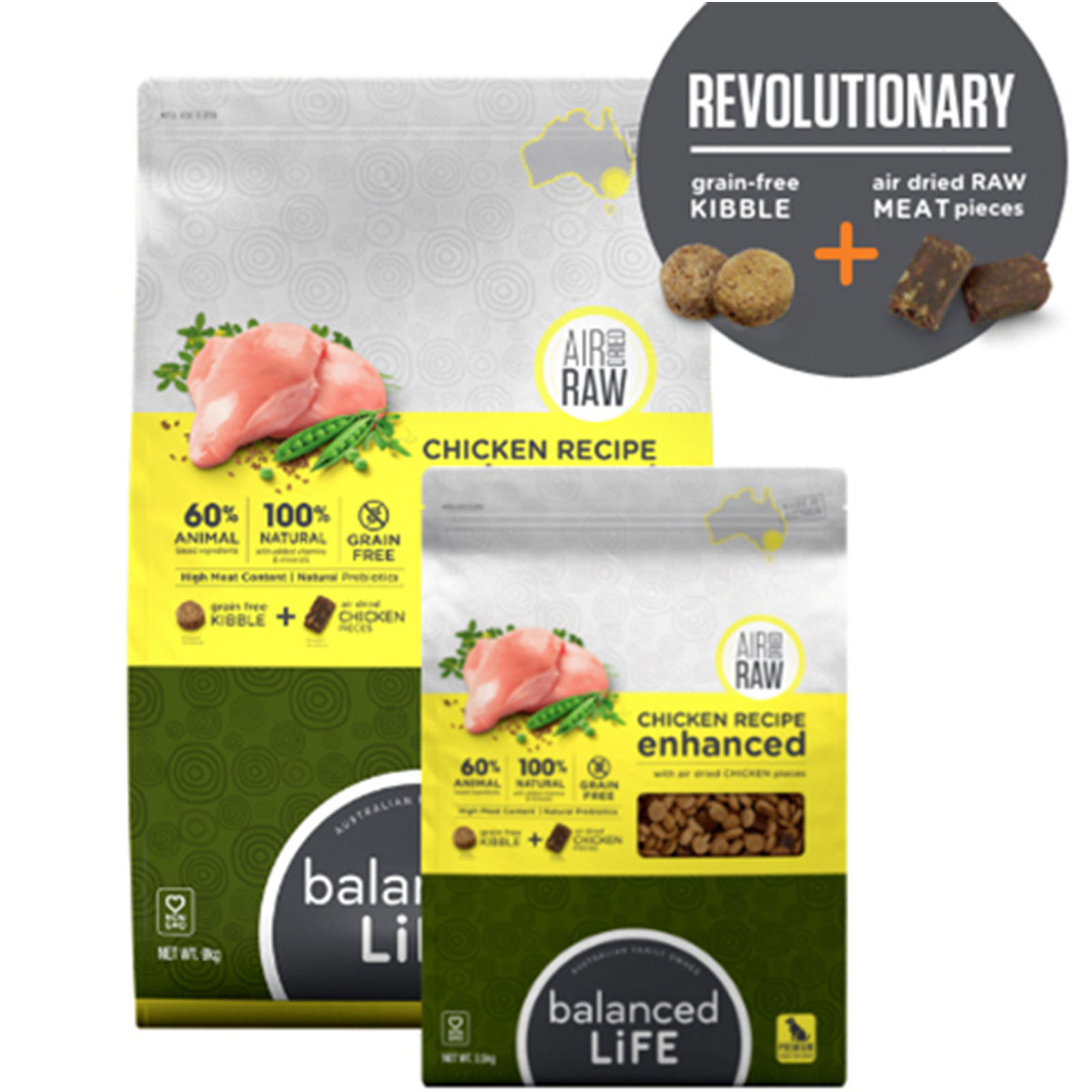 Balanced Life Enhanced Kangaroo Air Dried Kibble Dog Food