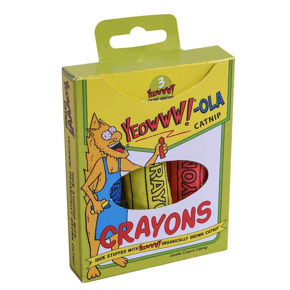 Yeowww! Cat Toys with Pure American Catnip - Yeowww!-ola Crayon image 3