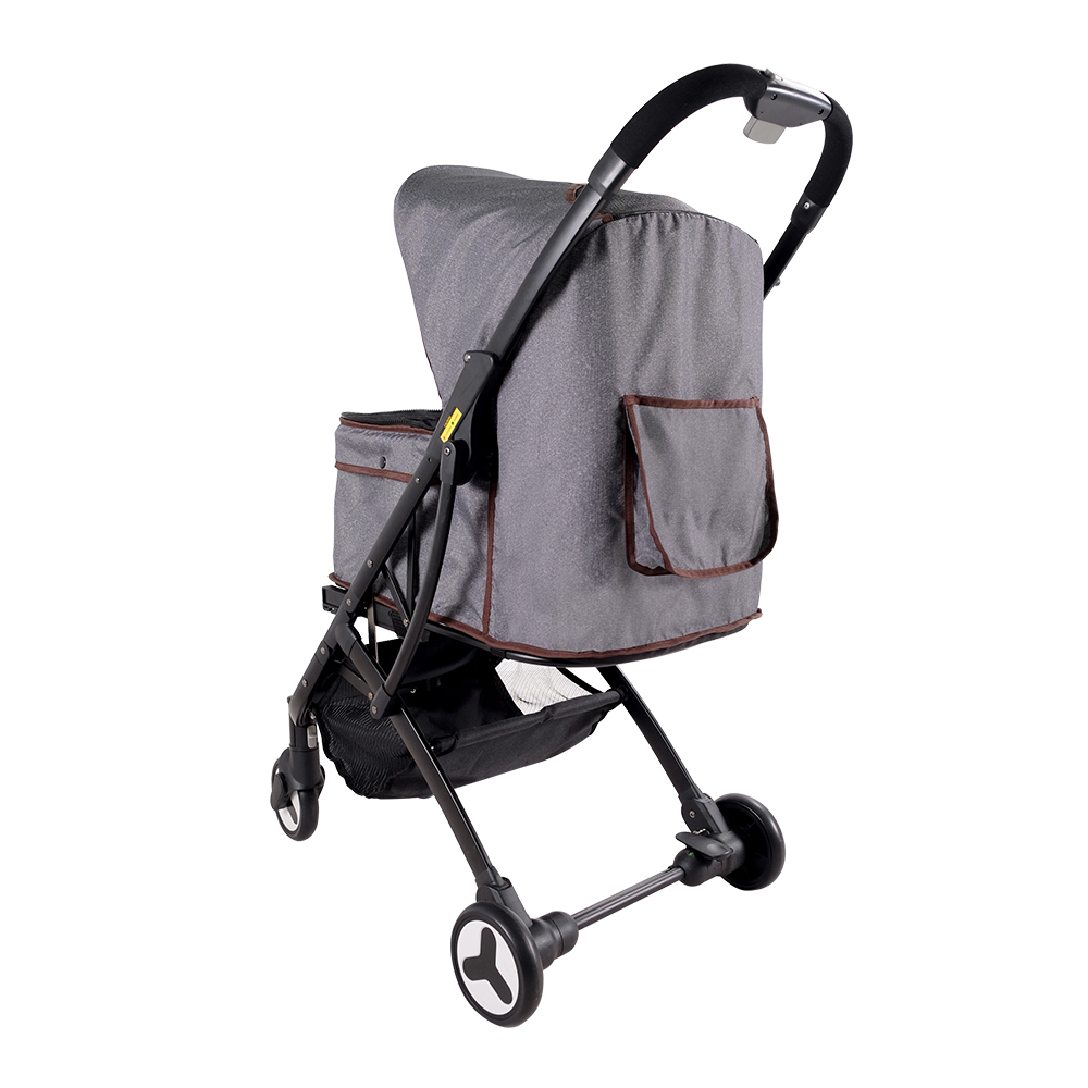 Ibiyaya Speedy Fold Pet Buggy Gray