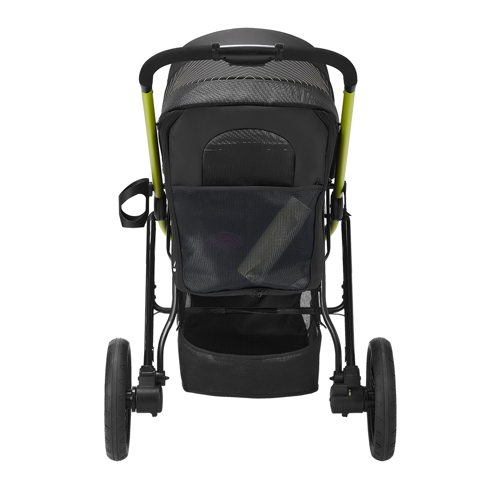 Ibiyaya The Beast Pet Jogger Stroller for dogs up to 25kg - Jet Black image 3