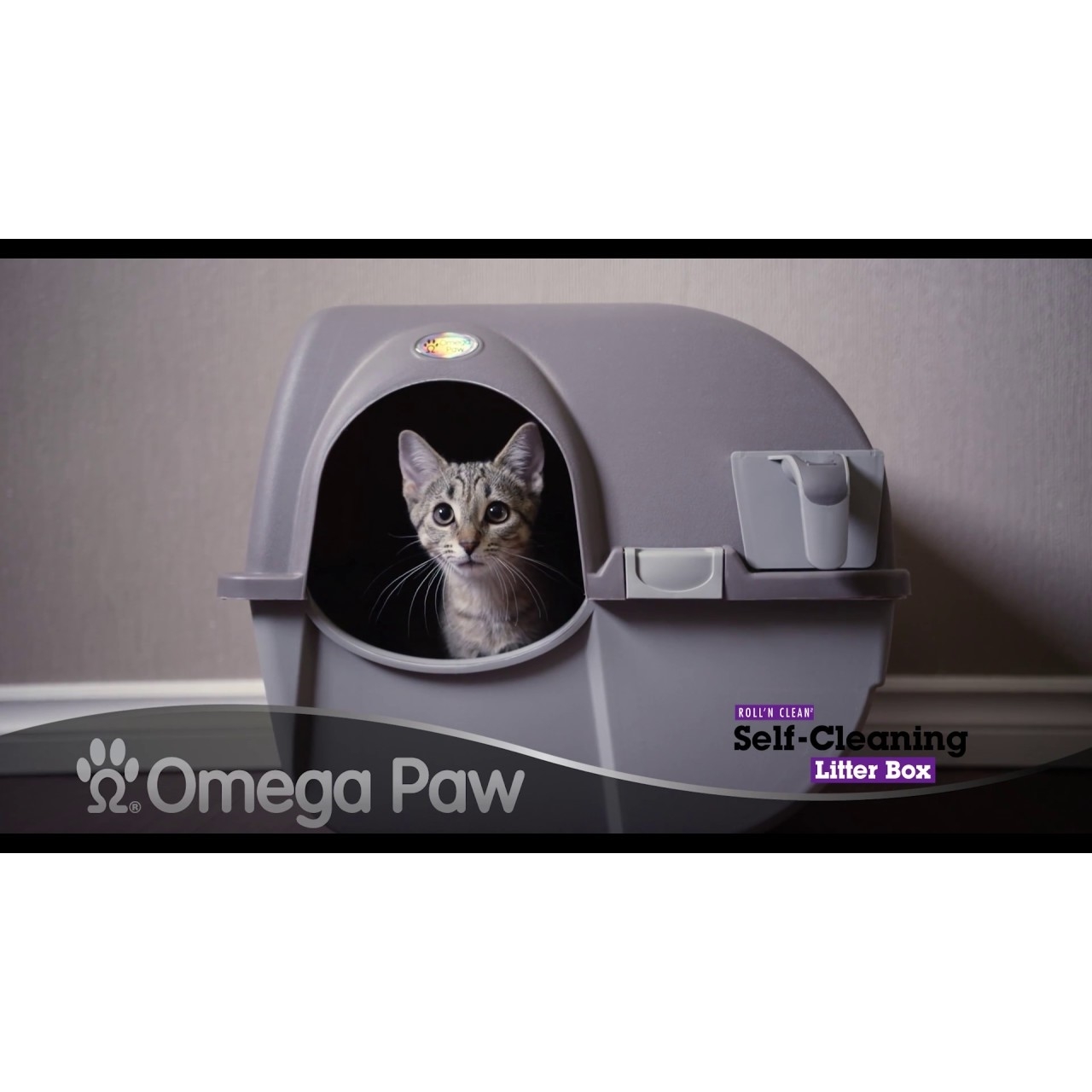 Cat litter box Australia Omega Roll'n Clean Cat Litter Box