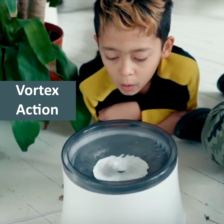 Pioneer Pet Vortex Elevated Filtered Water Fountain for Cats & Dogs