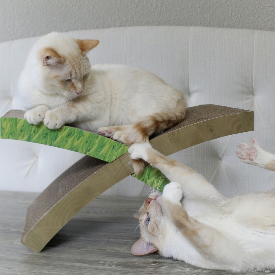 Petstages Easy Life Hammock Cardboard Cat Scratcher & Bed image 3
