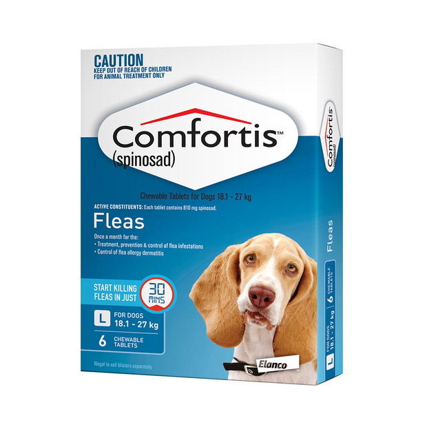 Comfortis Flea Treatment Chewable Tablet for Dogs - 6-Pack - All Sizes image 3