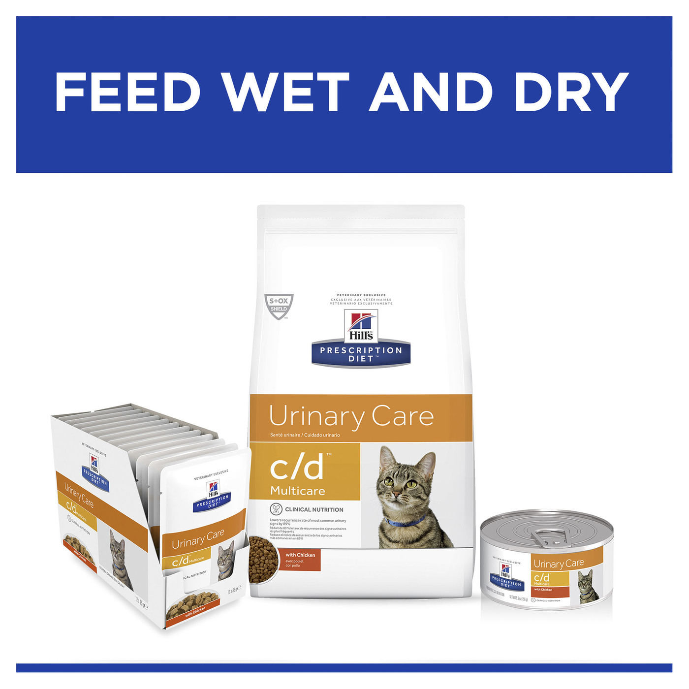 Hills Prescription Diet c/d Multicare Urinary Care Dry Cat Food image 3