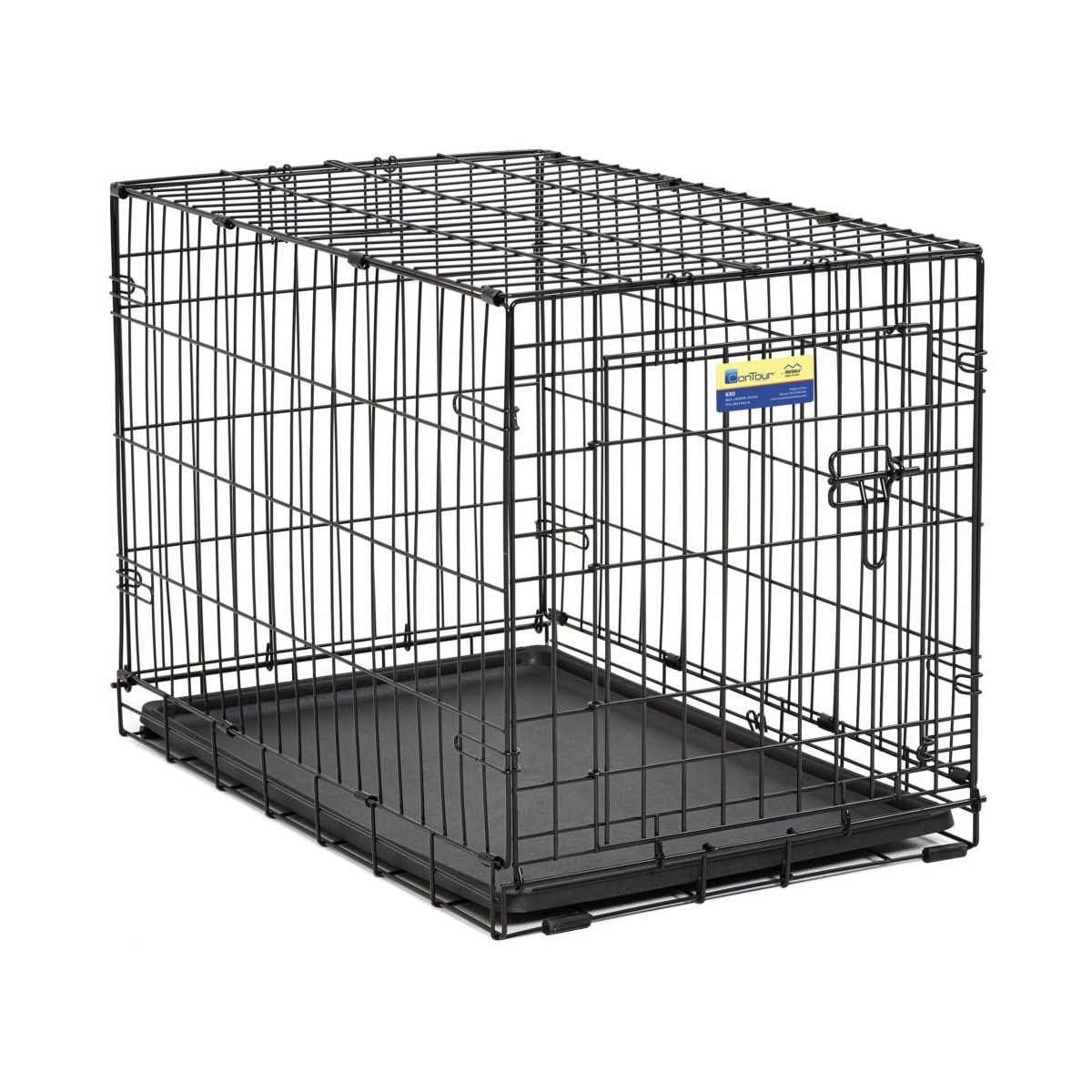 LifeStages Double Door Dog Crate with Divider