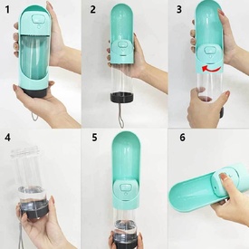 All Fur You Dog Portable Water Bottle | Leak-Proof & Travel-Friendly image 3