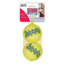 3 x KONG AirDog Squeaker Balls Non-Abrasive Dog Toys 3 Pack image 3