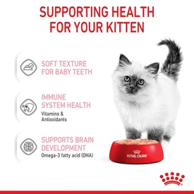 Royal Canin Instinctive Loaf Moist Kitten Food (up to 12 months) x 12 Pouches image 3