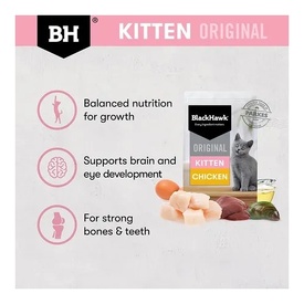 Black Hawk Cat Original Dry Kitten Food Chicken image 3
